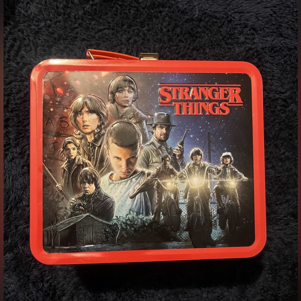 Original Netflix Stranger Things Lunch Box Limited Edition By Loungefly